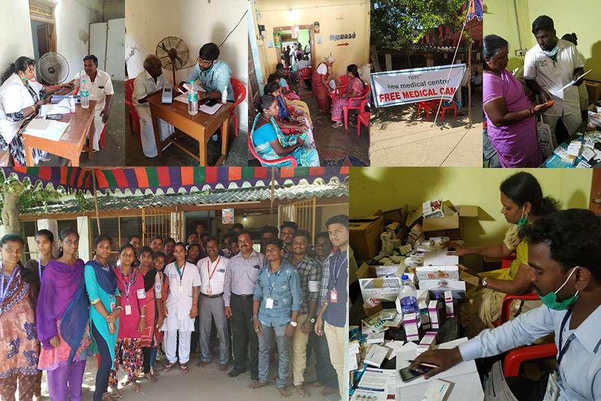 Free Medical Camp at Thirukanchi