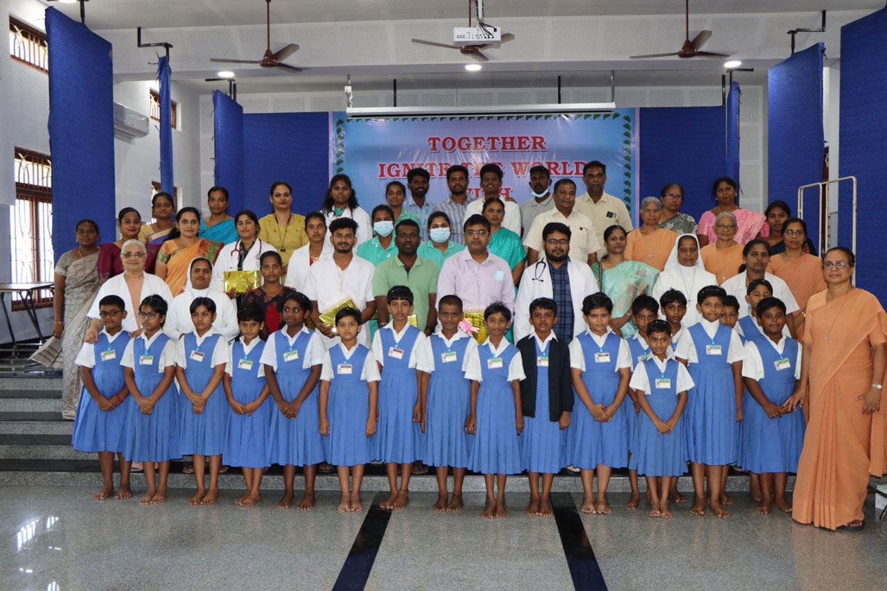 Medical Camp Organized by new medical centre at St. Joseph of Cluny School (CBSE)